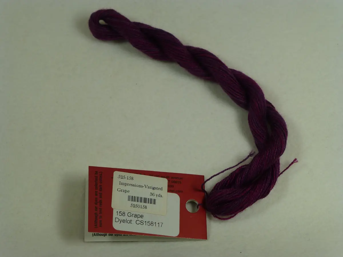 Varigated Impressions 158 Grape 1
