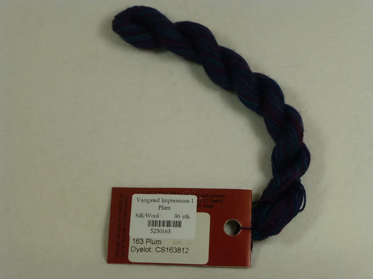 Varigated Impressions 163 Plum 1