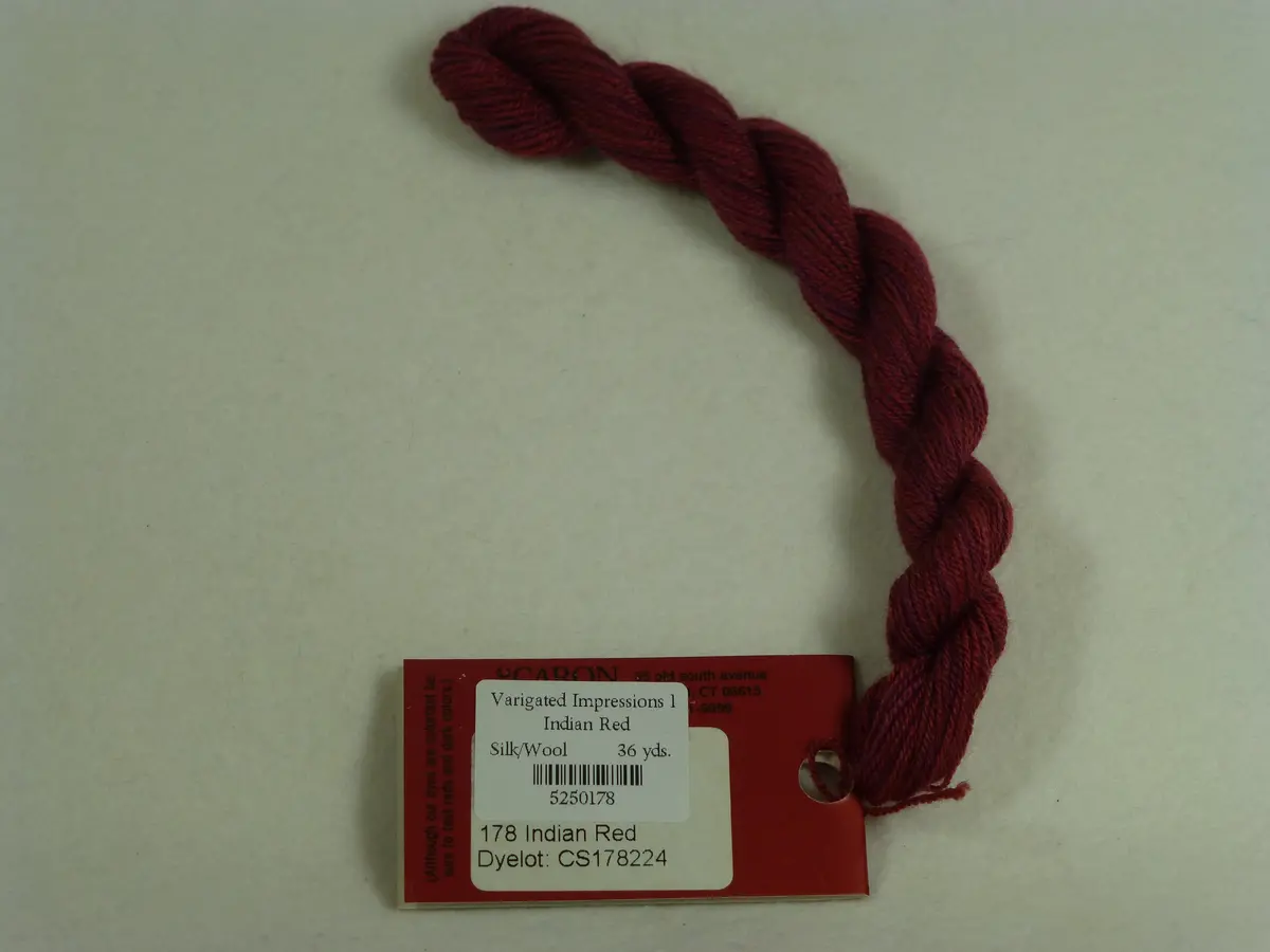 Varigated Impressions 178 Indian Red 1