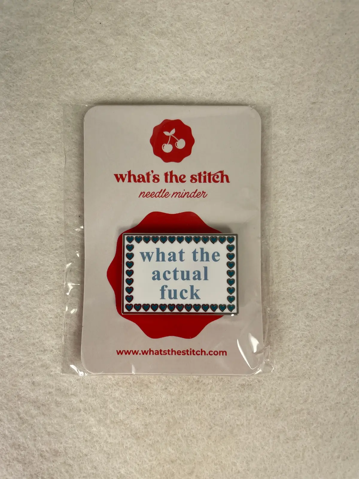 * What's The Stitch Needlepoint / What The Actual F@&K Needle Minder 1
