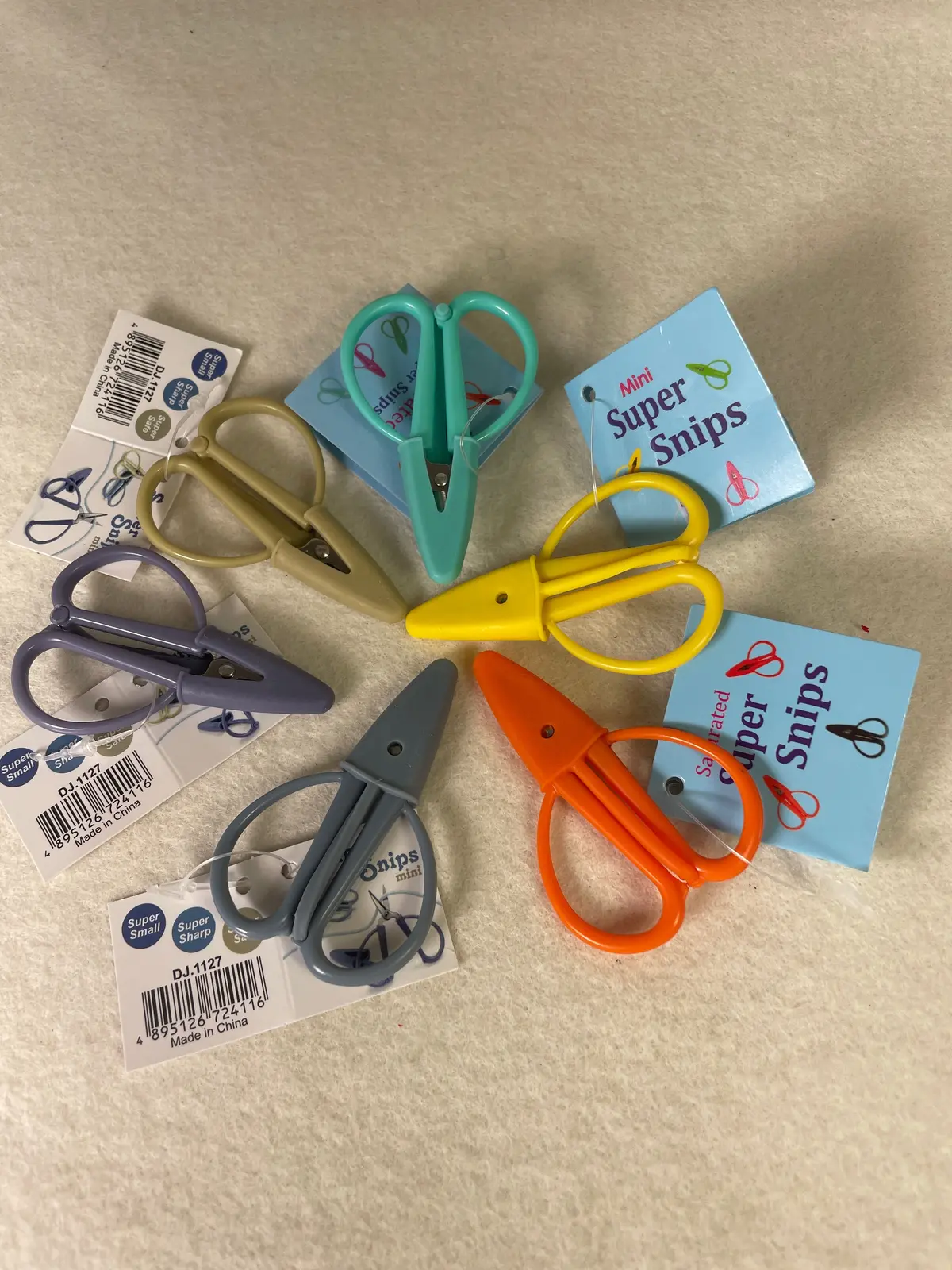 Super Snips Mini Sheers (Assorted Colors) 1