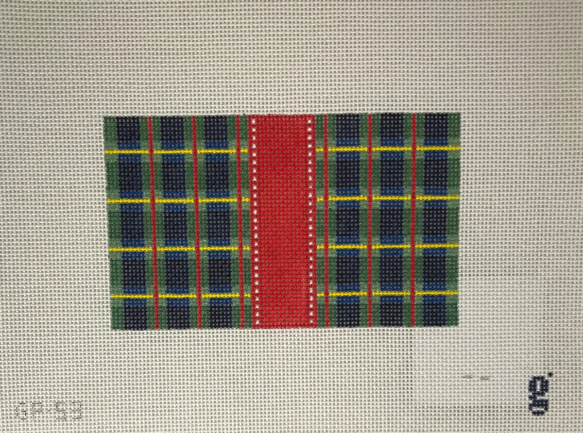 * Goodpoint Gp53 Small Tartan Clutch Canvas 1