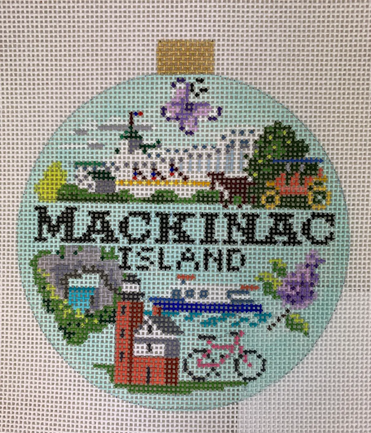 * Kirk & Bradley Kb1445 Mackinac Island Travel Round 1