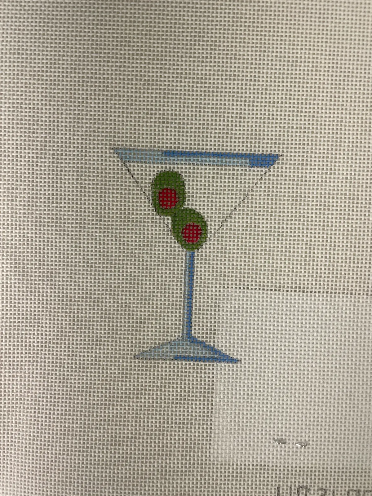 * Raymond Crawford Ho2685 Mini Martini Charm 1