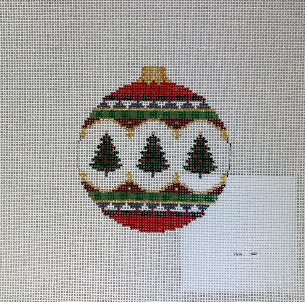 Susan Roberts Needlepoint 7229 Trees 1