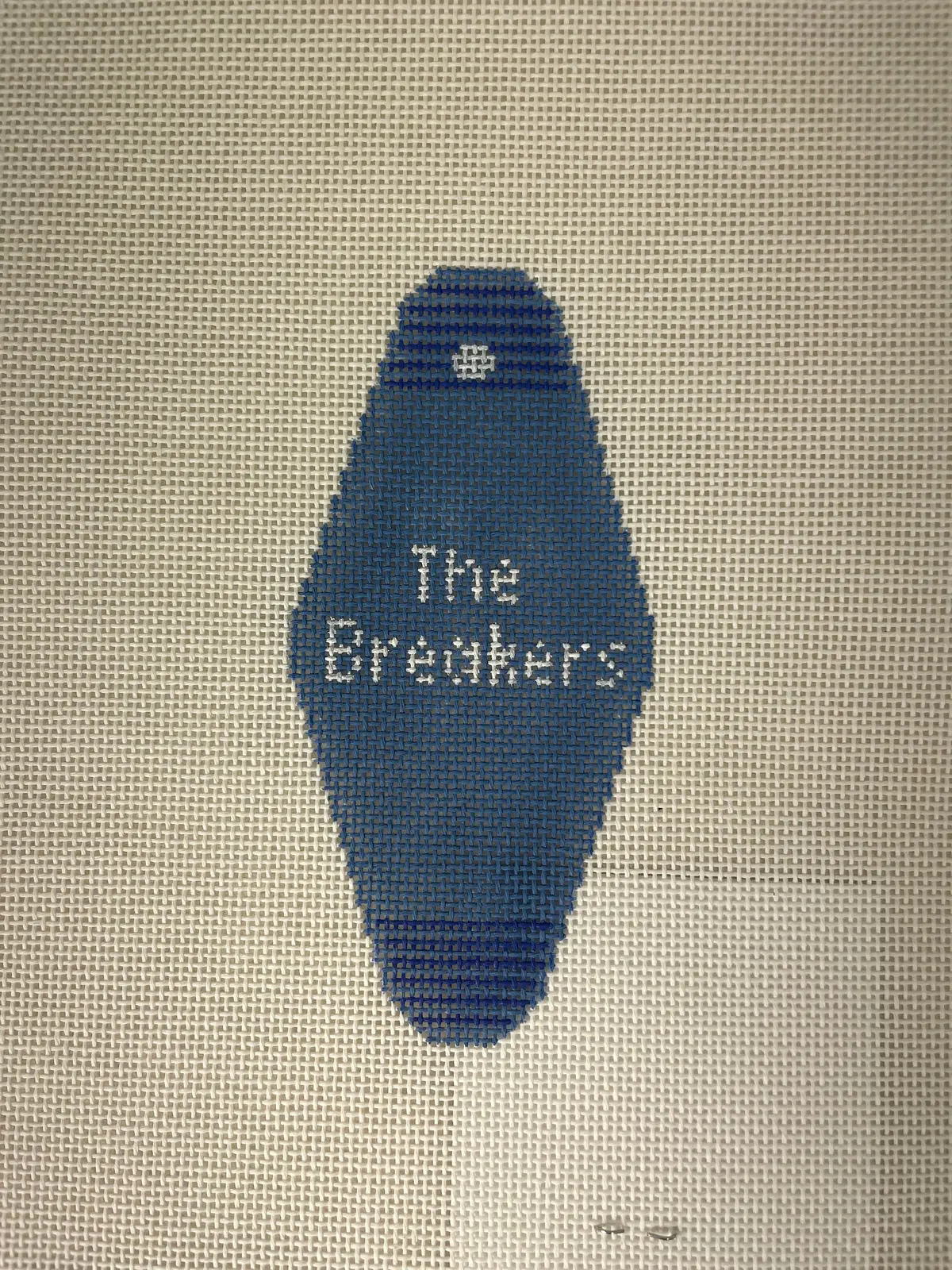 * Blue Waters Needlepoint / Needlepoint By Laura 2061 The Breakers Hotel Key 1