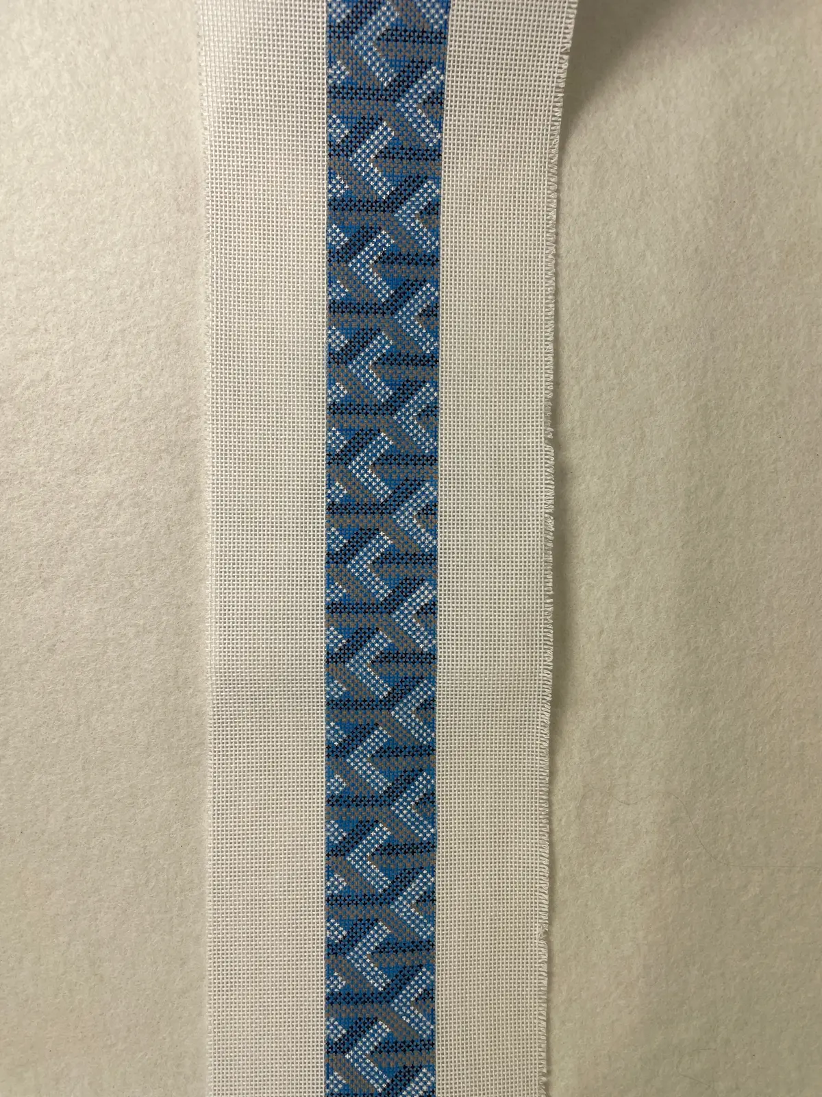*Elm Tree Needlepoint Designs B479 Goyard Pattern- Blue 1