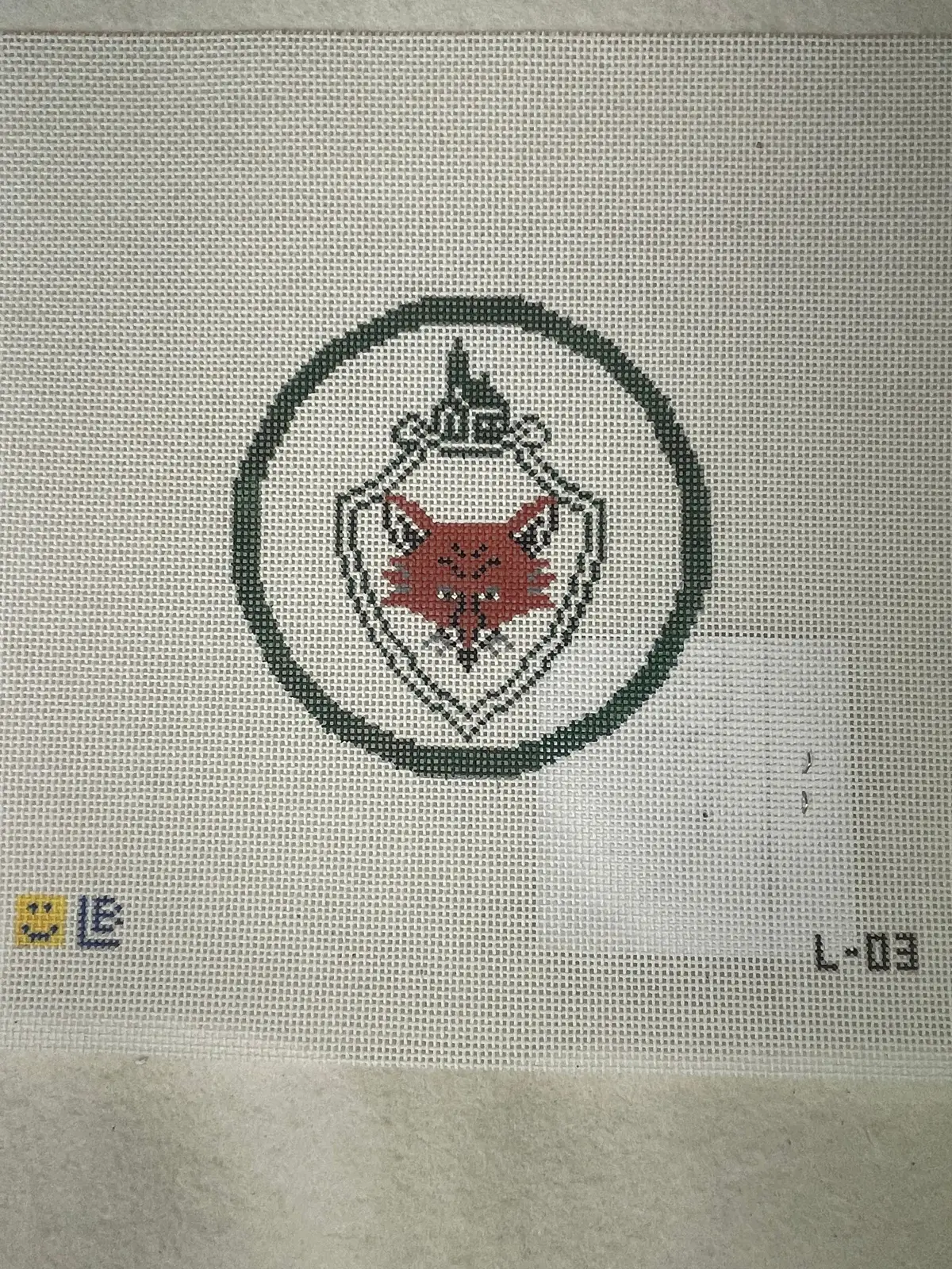 * Lauren Bloch Designs L-03W Fox Chapel Golf Club Logo 1