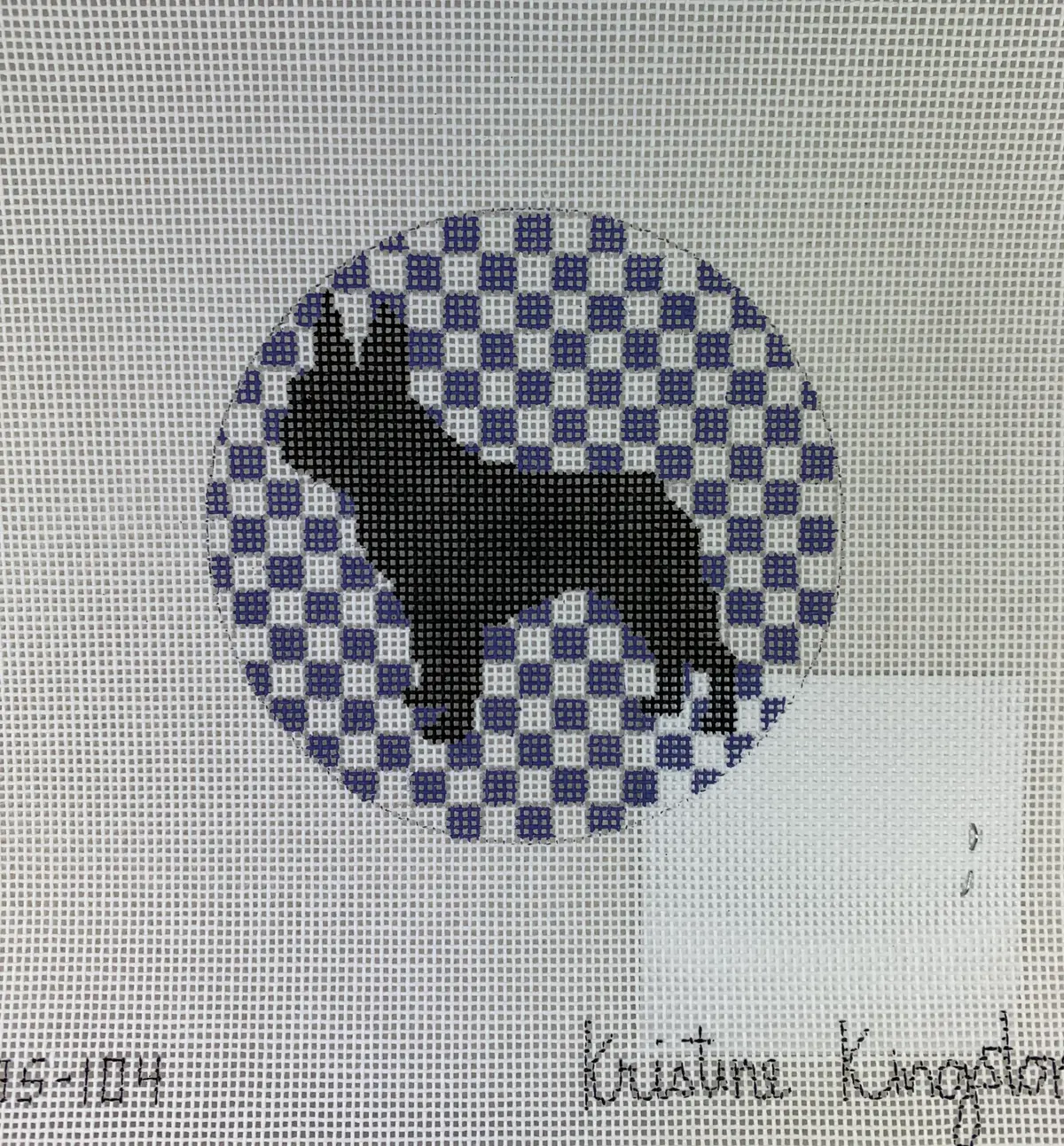* Kristine Kingston Designs Kknoas-104 French Bulldog On Purple 1