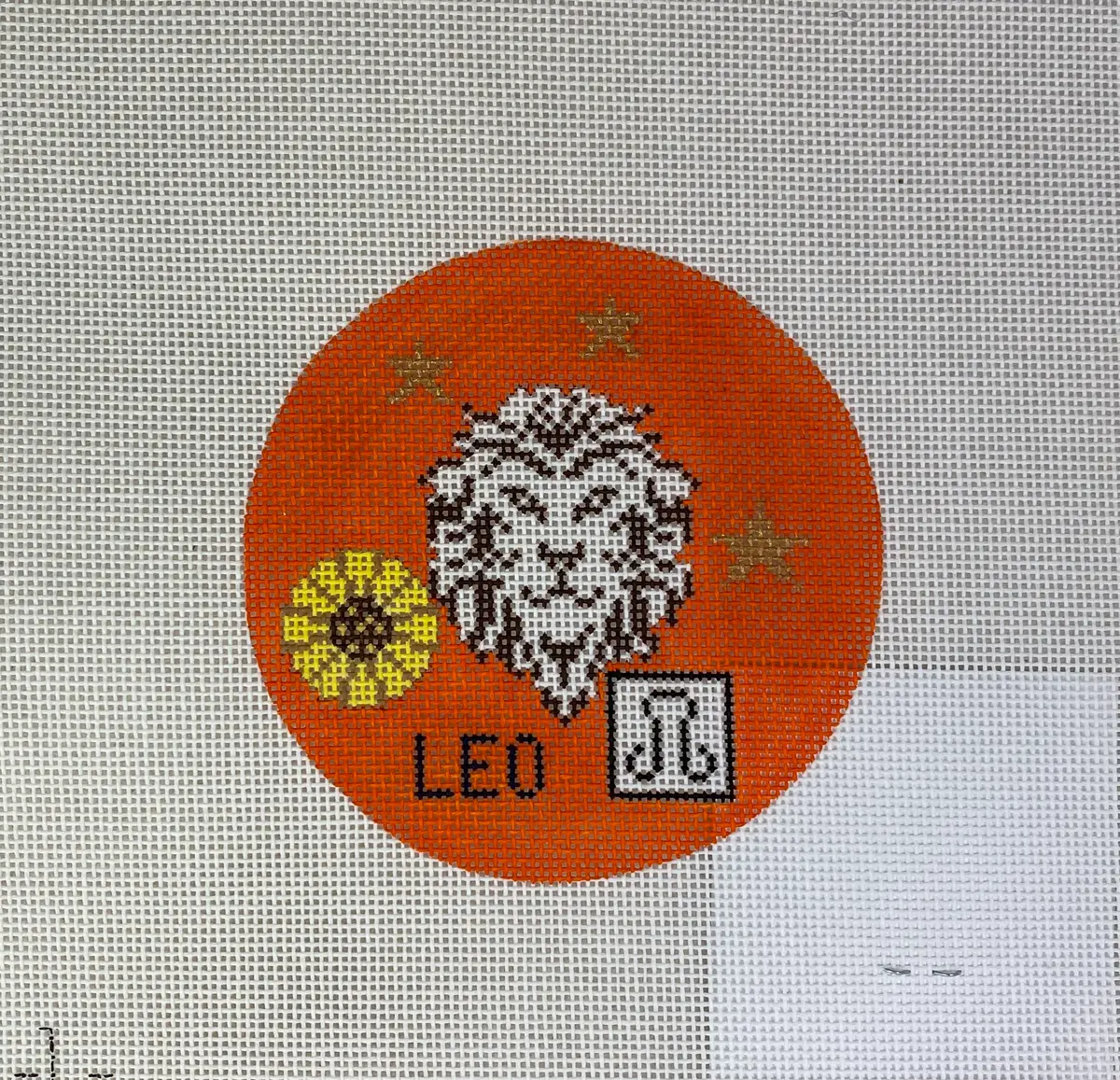 * Doolittle Stitchery Rz102 Leo Zodiac 1
