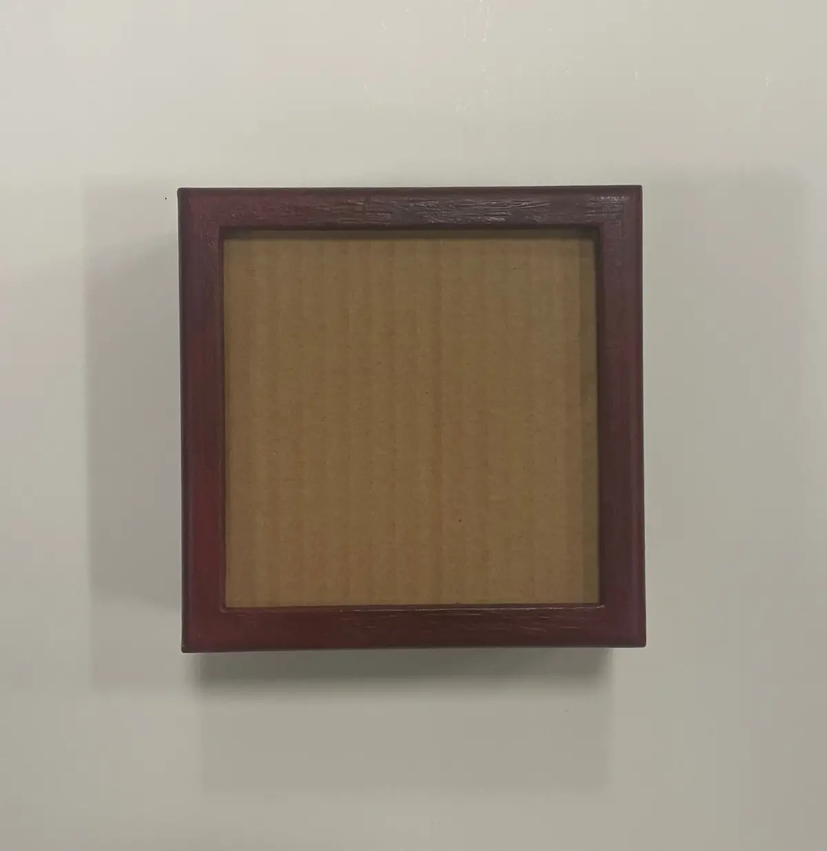Sudberry House 5X5 Square Tray Mahogany 1