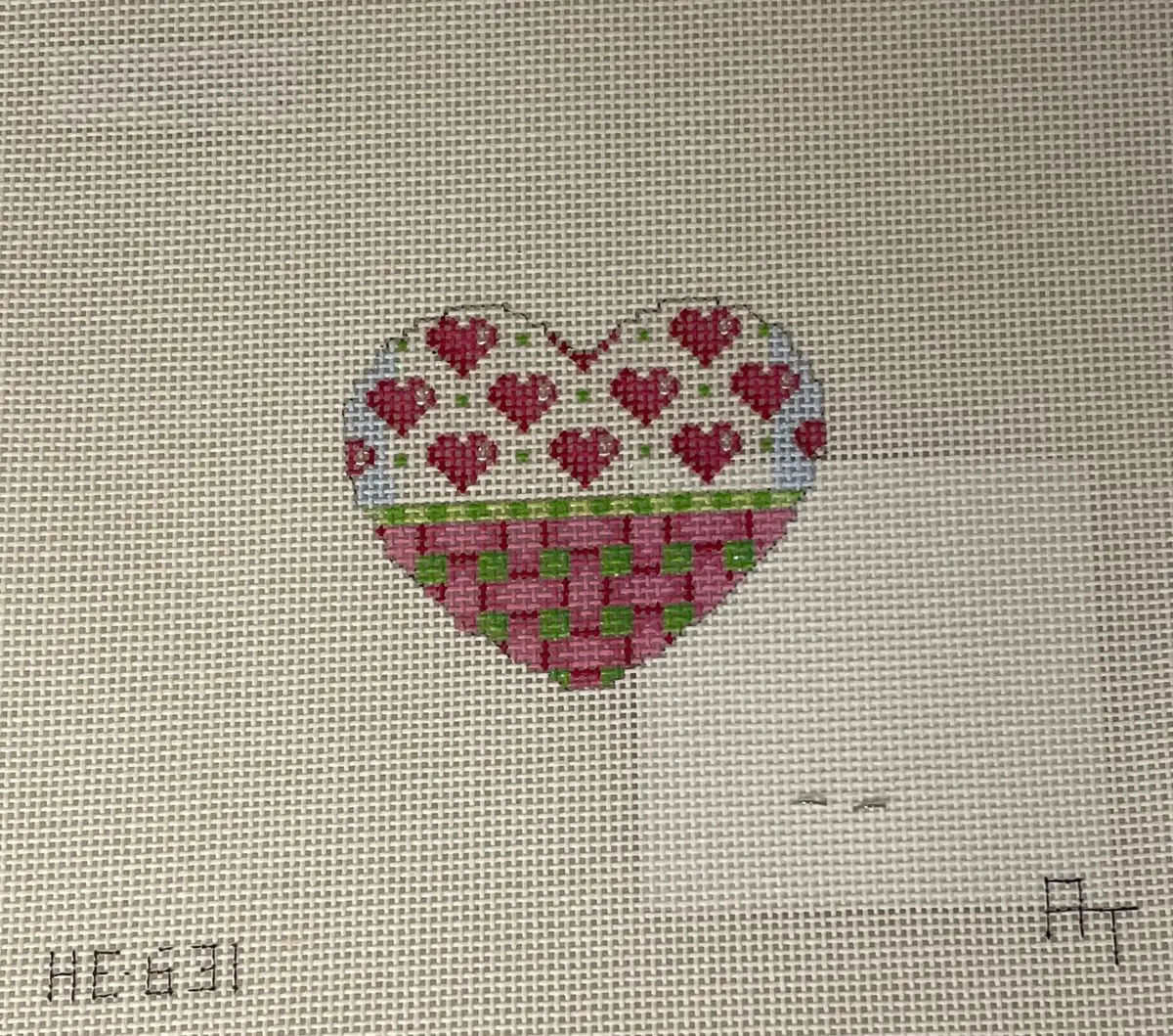 * Associated Talents He631 Hearts / Trellis Mini Heart 1