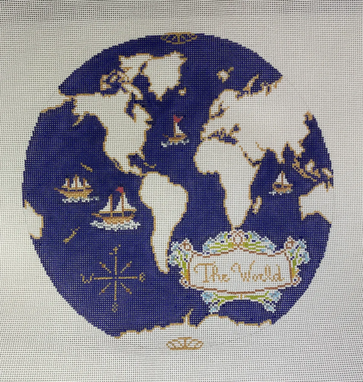 The Plum Stitchery 257 15W Atlas Pillow 1