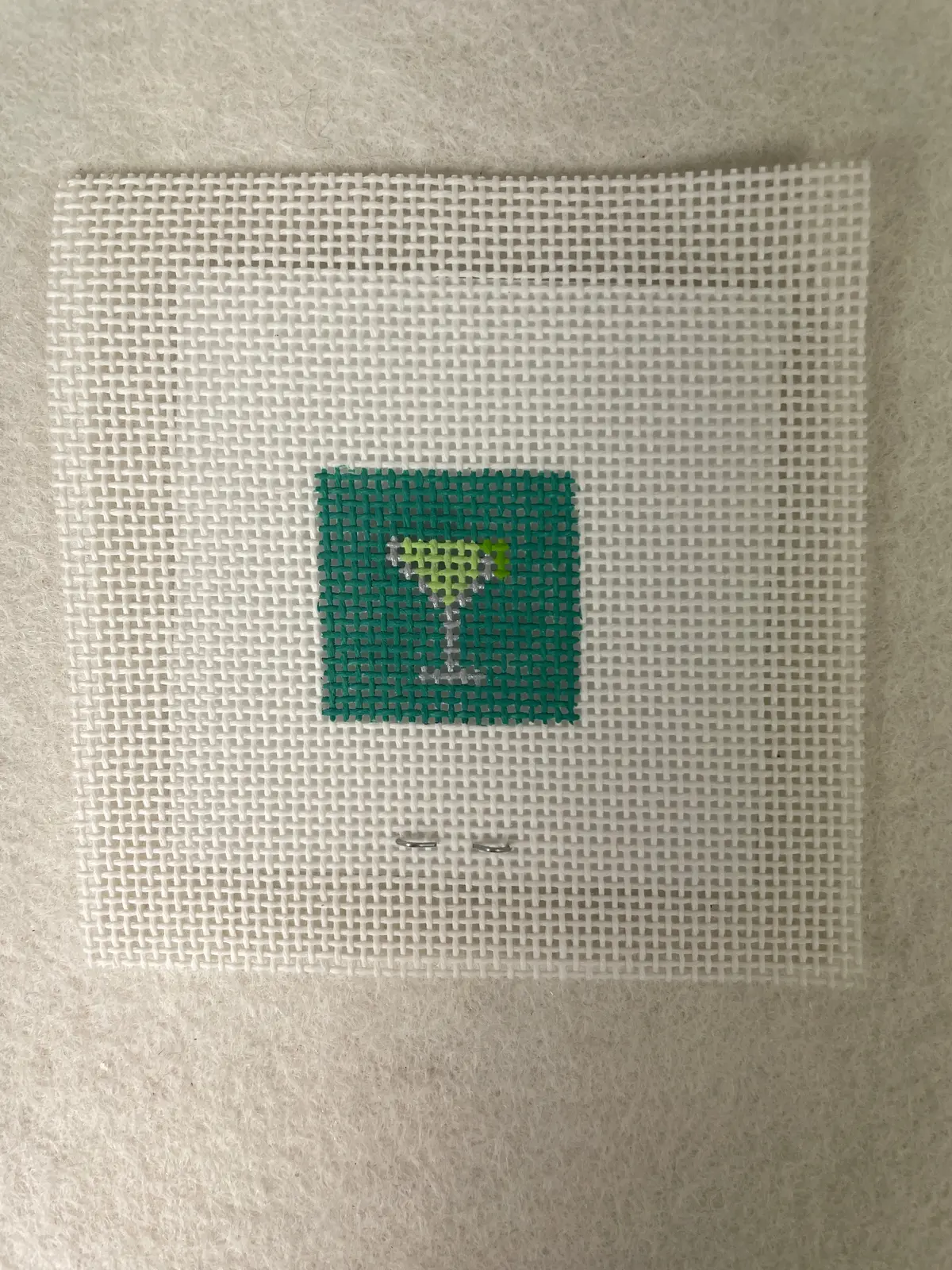 * Blue Waters Needlepoint Margarita 1 Inch Square 1