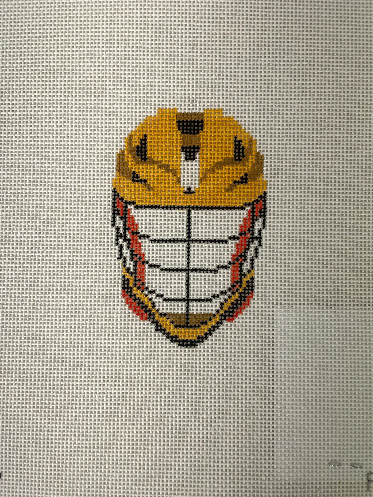 *Vallerie Needlepoint Gallery/ Vng Canvas Al-093 Lacrosse Helmet 1