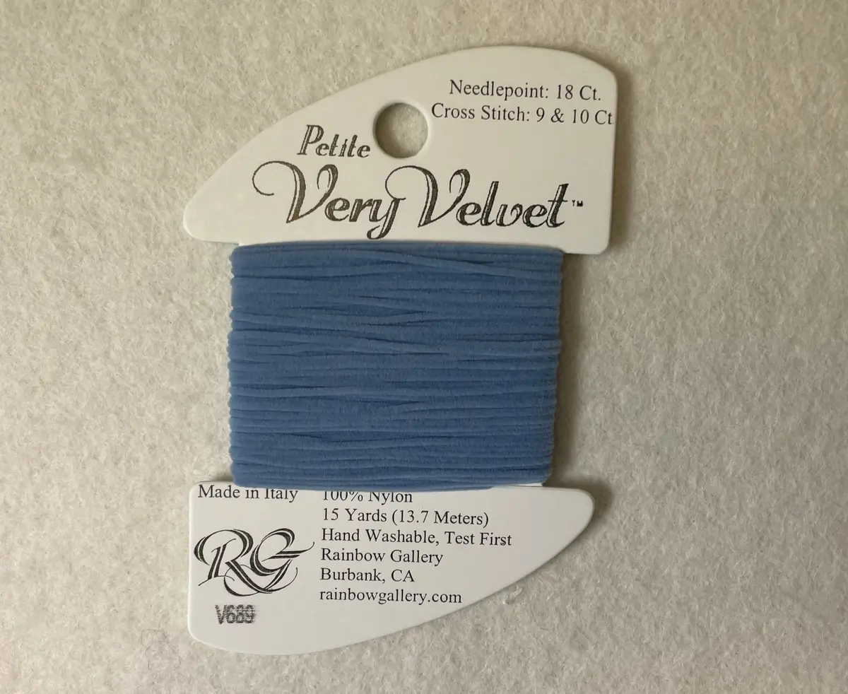 Petite Very Velvet V689 Blue Bell 1