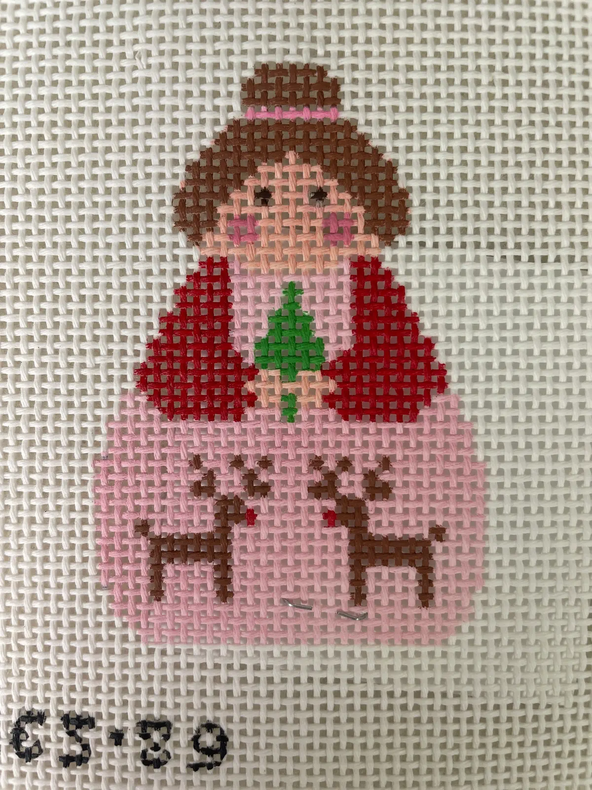 Stitch It's Si165-89 Reindeer Angel 1