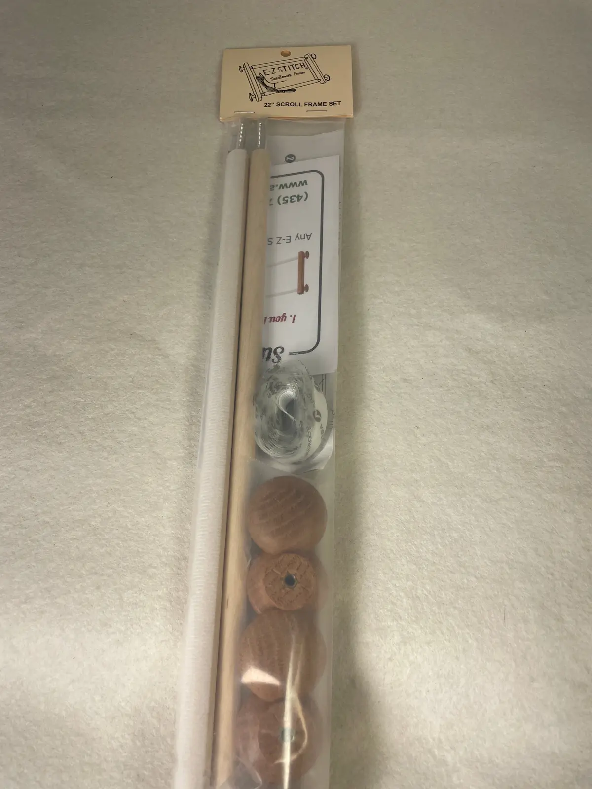 Ez Stitch Scroll Frame Set-22In 1