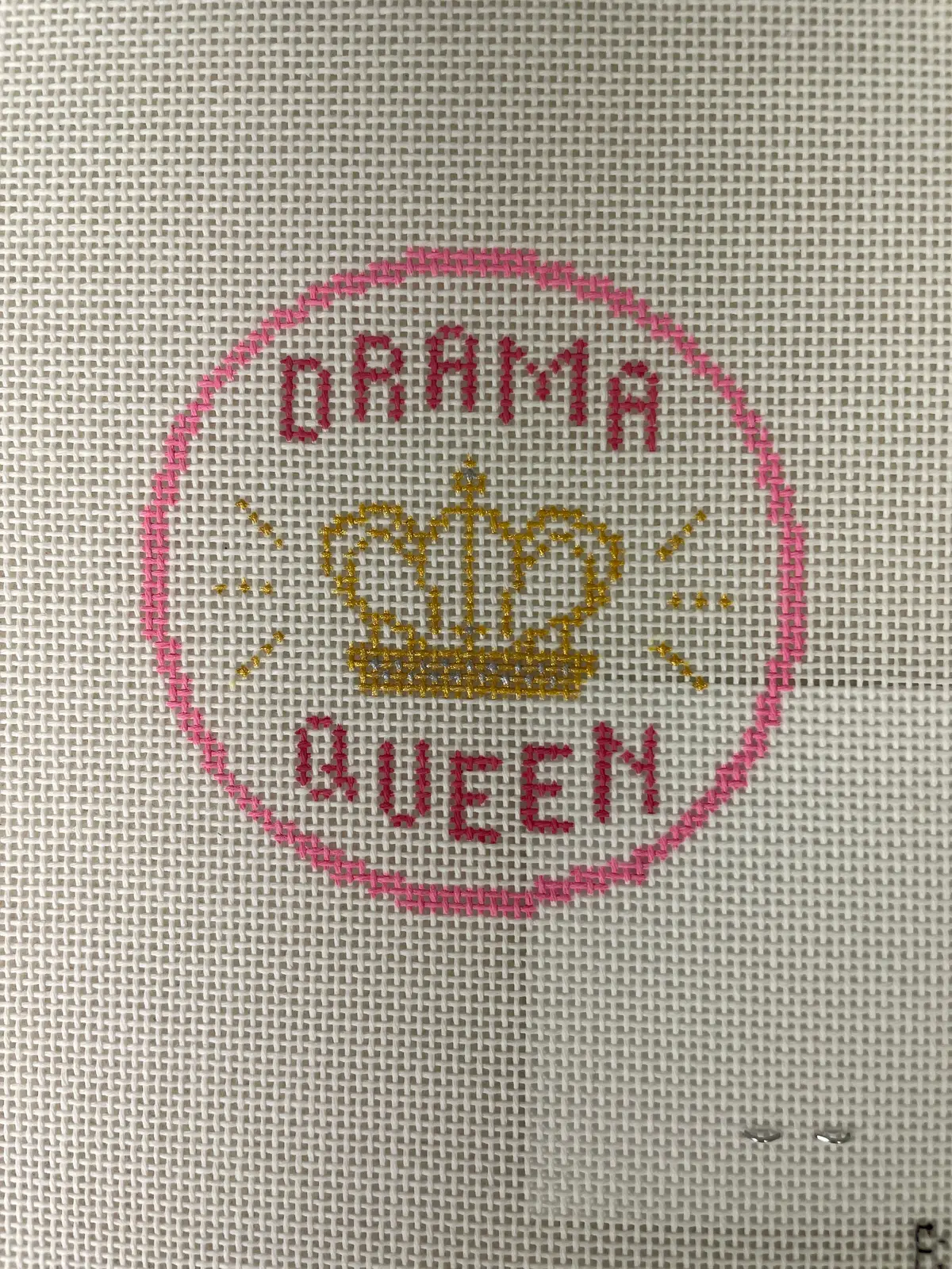 * Doolittle Stitchery B665 Drama Queen 1