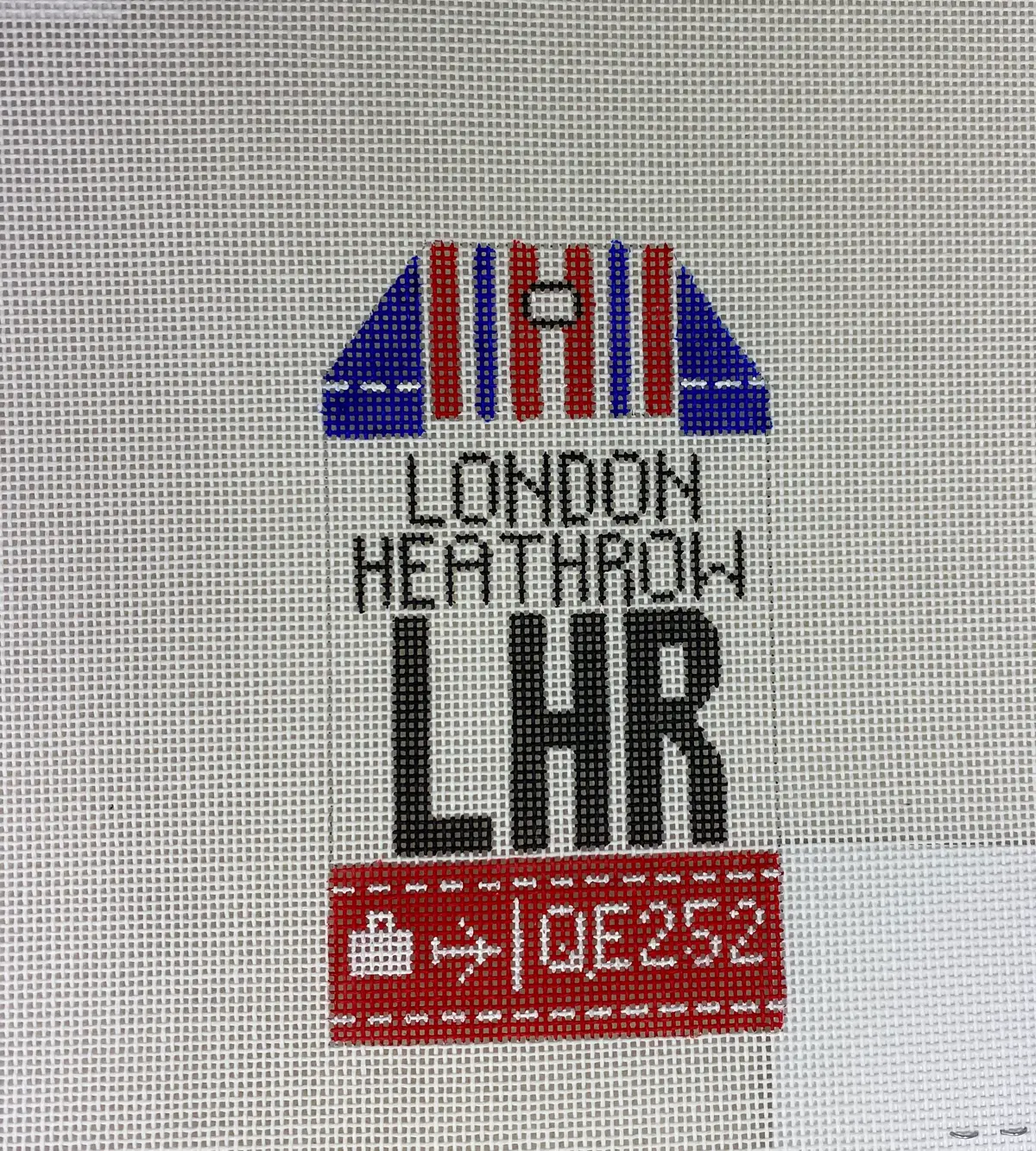 Hedgehog Needlepoint Hh1lhr London 1