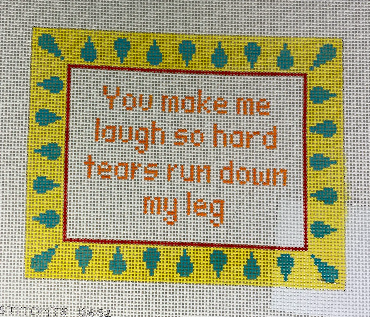 * Stitch Its 126-52 You Make Me Laugh So Hard... 1