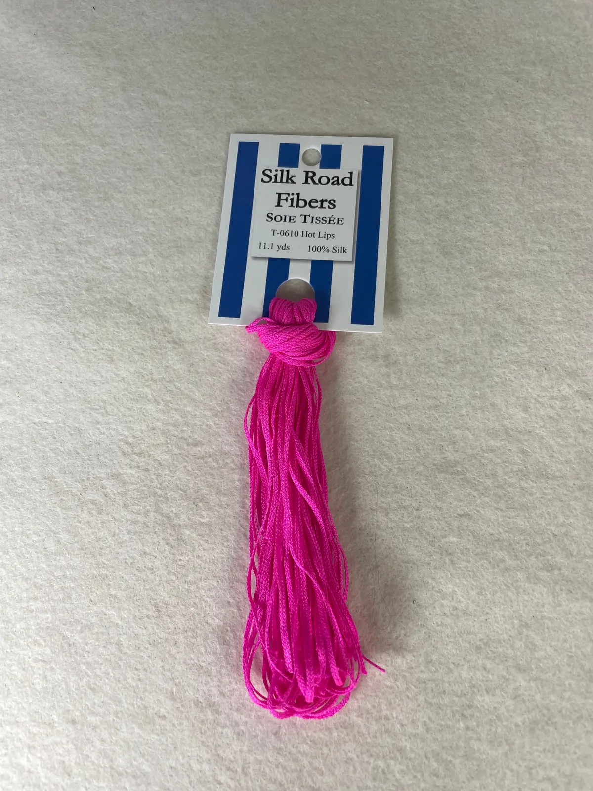 Silk Road Fibers T-610 Hot Lips Soie Tissee 1