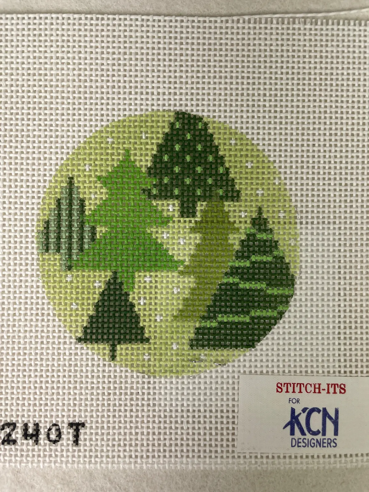 Stitch It's Si240t Multiple Green Trees Round 1