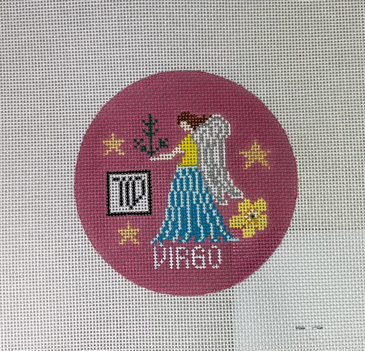 * Doolittle Stitchery Rz108 Virgo Zodiac 1