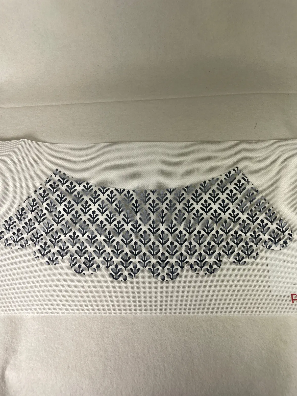 *Penny And Penny Ss2 Indigo Ivy Lampshade 1
