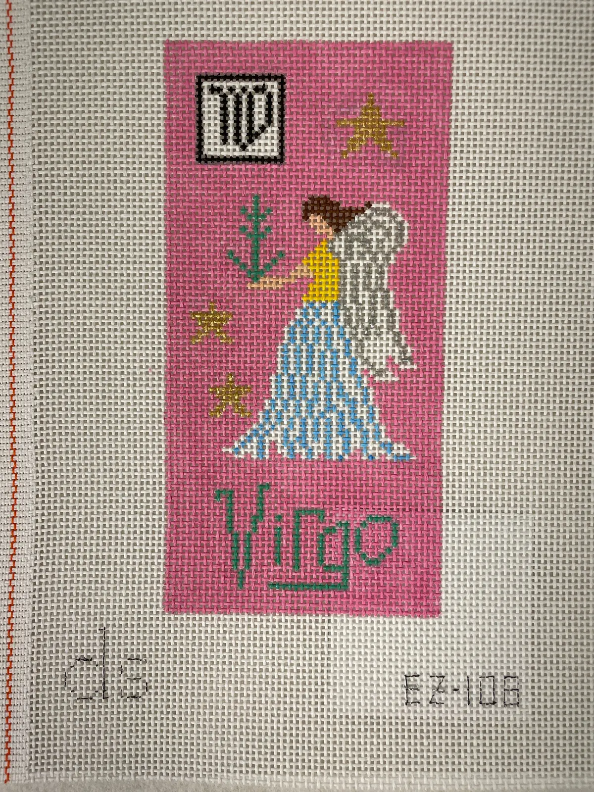 * Doolittle Stitchery Ez108 Virgo Eyeglass Case 1