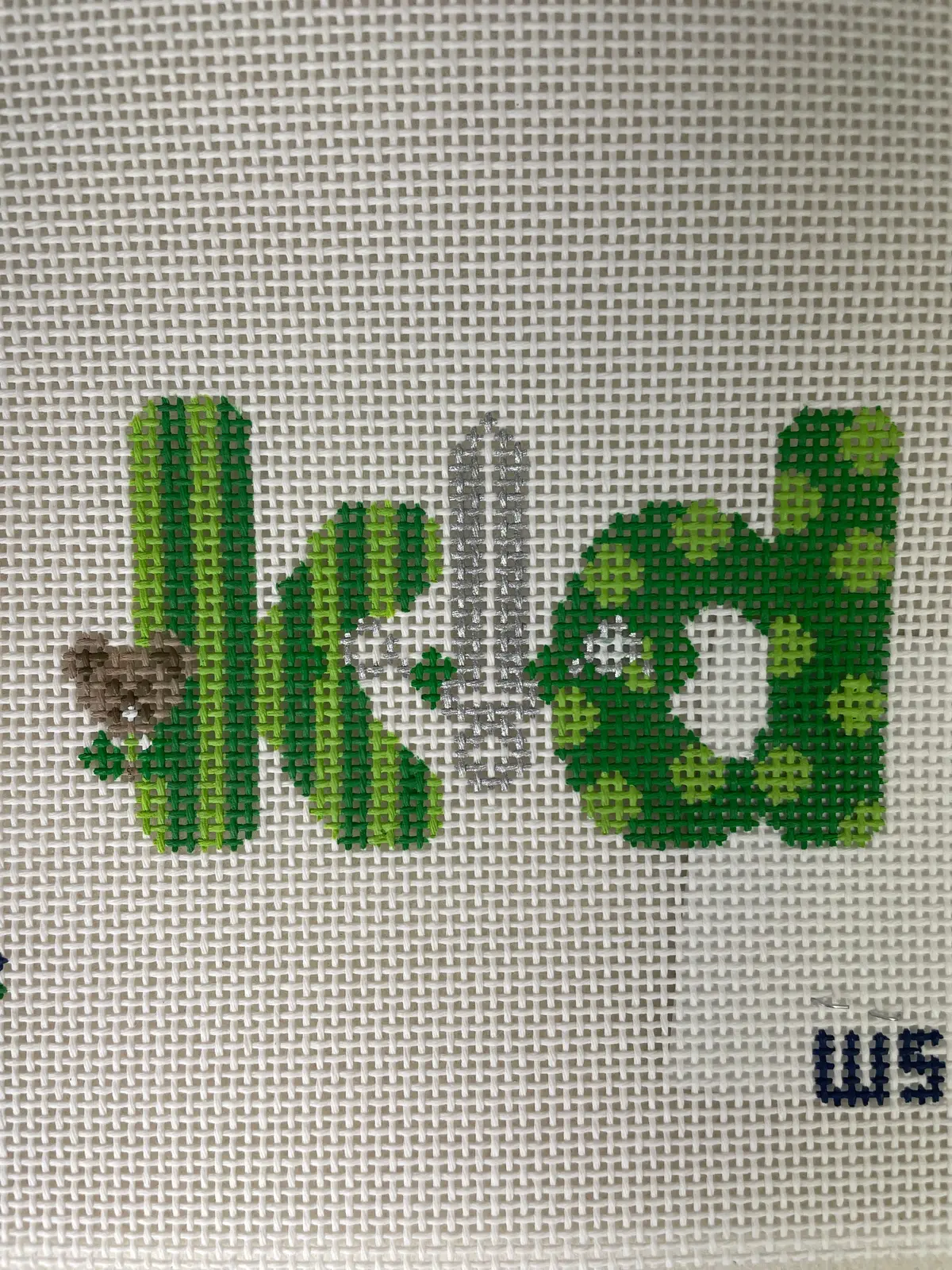 * Wipstitch 513 Kappa Delta Dots And Stripes 1