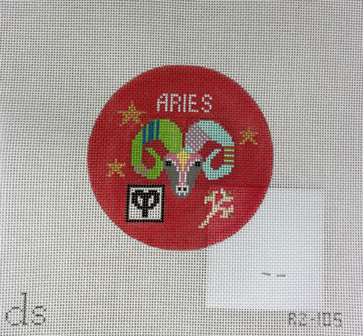 * Doolittle Stitchery Rz105 Aries Zodiac 1