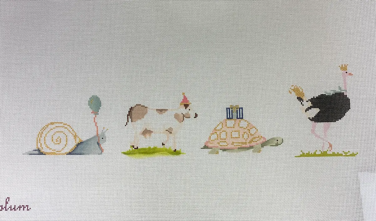 * The Plum Stitchery 15Ee Party Animals- 18M 1