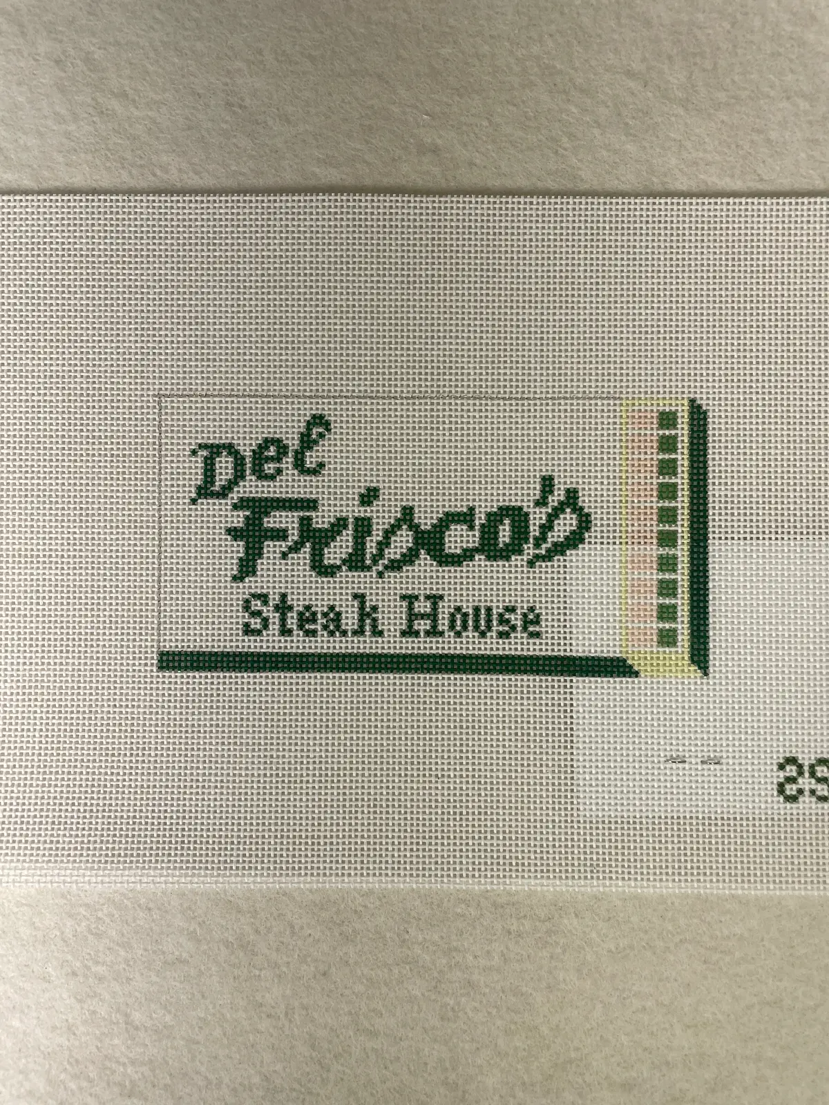 * Spruce Street Studio Del Frisco's Steak House Matchbook 1