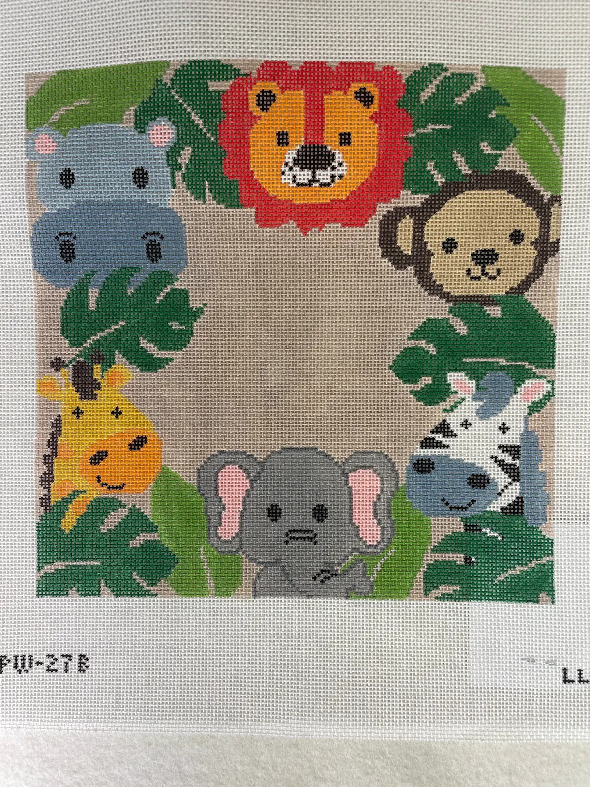 Laura Love Designs Ll27b Safari Pillow - 18 Mesh 1
