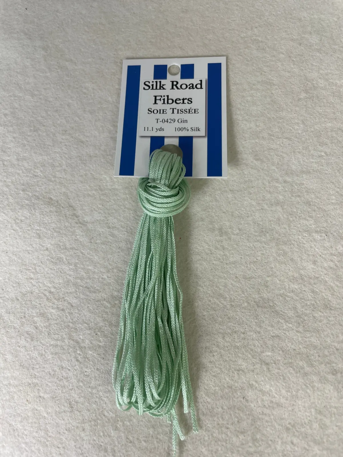 Silk Road Fibers T-0429 Gin Soie Tissee 1
