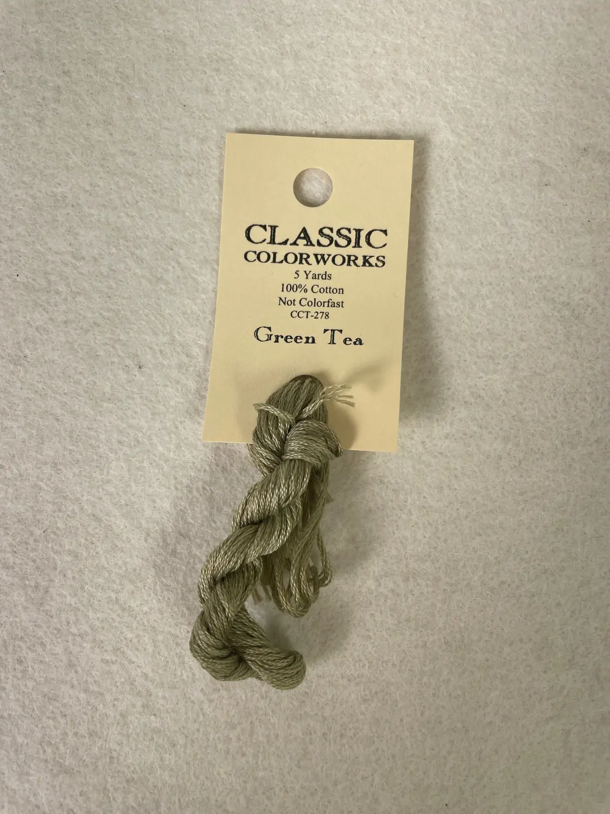 Classic Colorworks 278 Green Tea 1