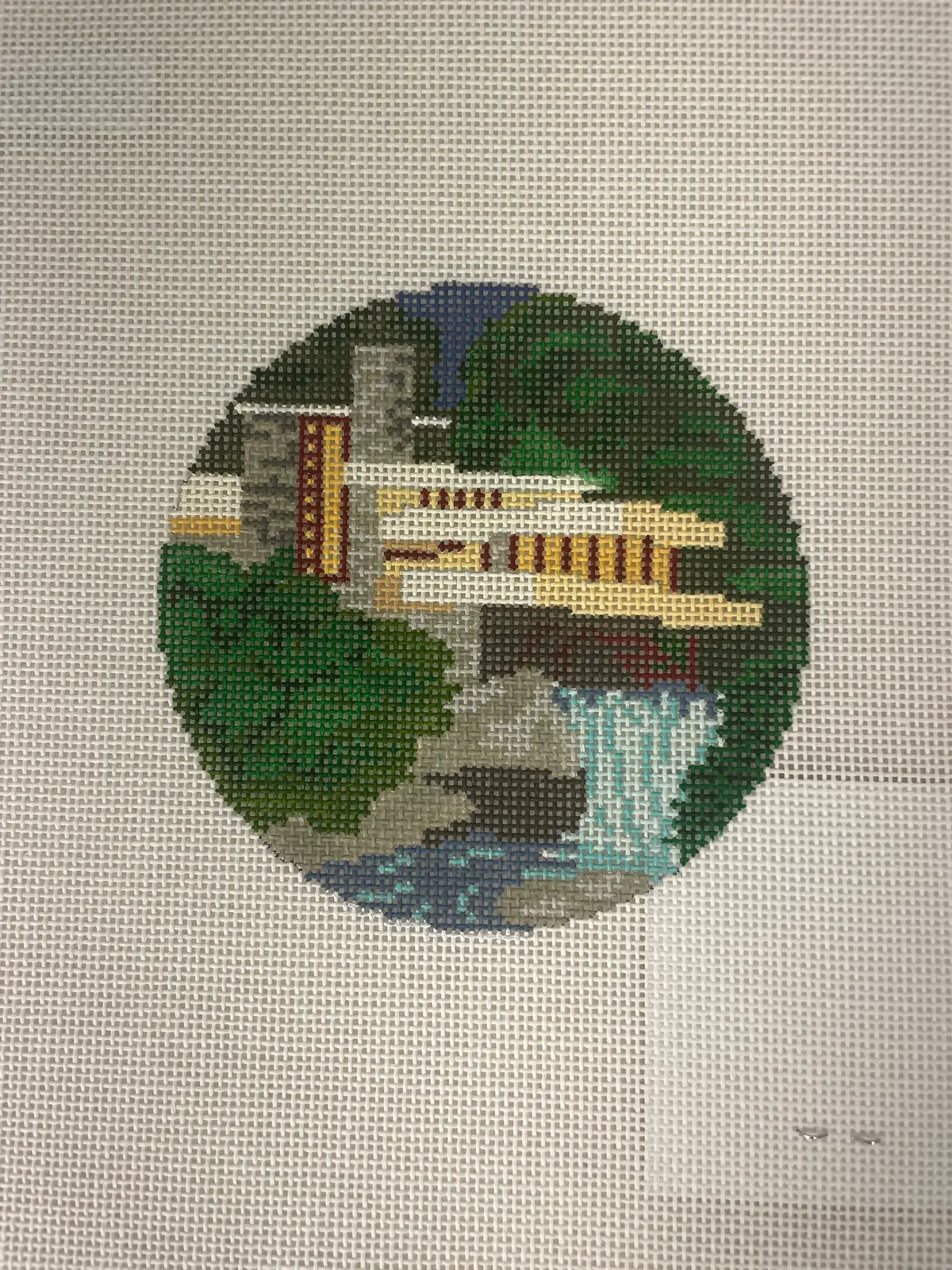 *The Squirrel And The Snail - Fallingwater Ornament 1