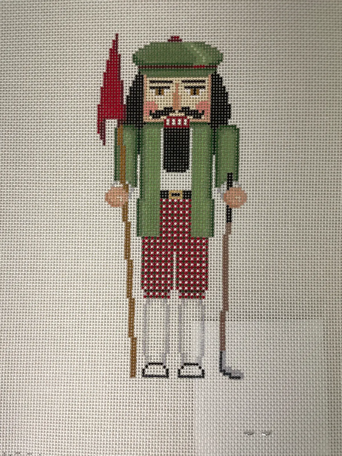 Susan Roberts Needlepoint Designs 4224 Nutcracker- Golfer 1
