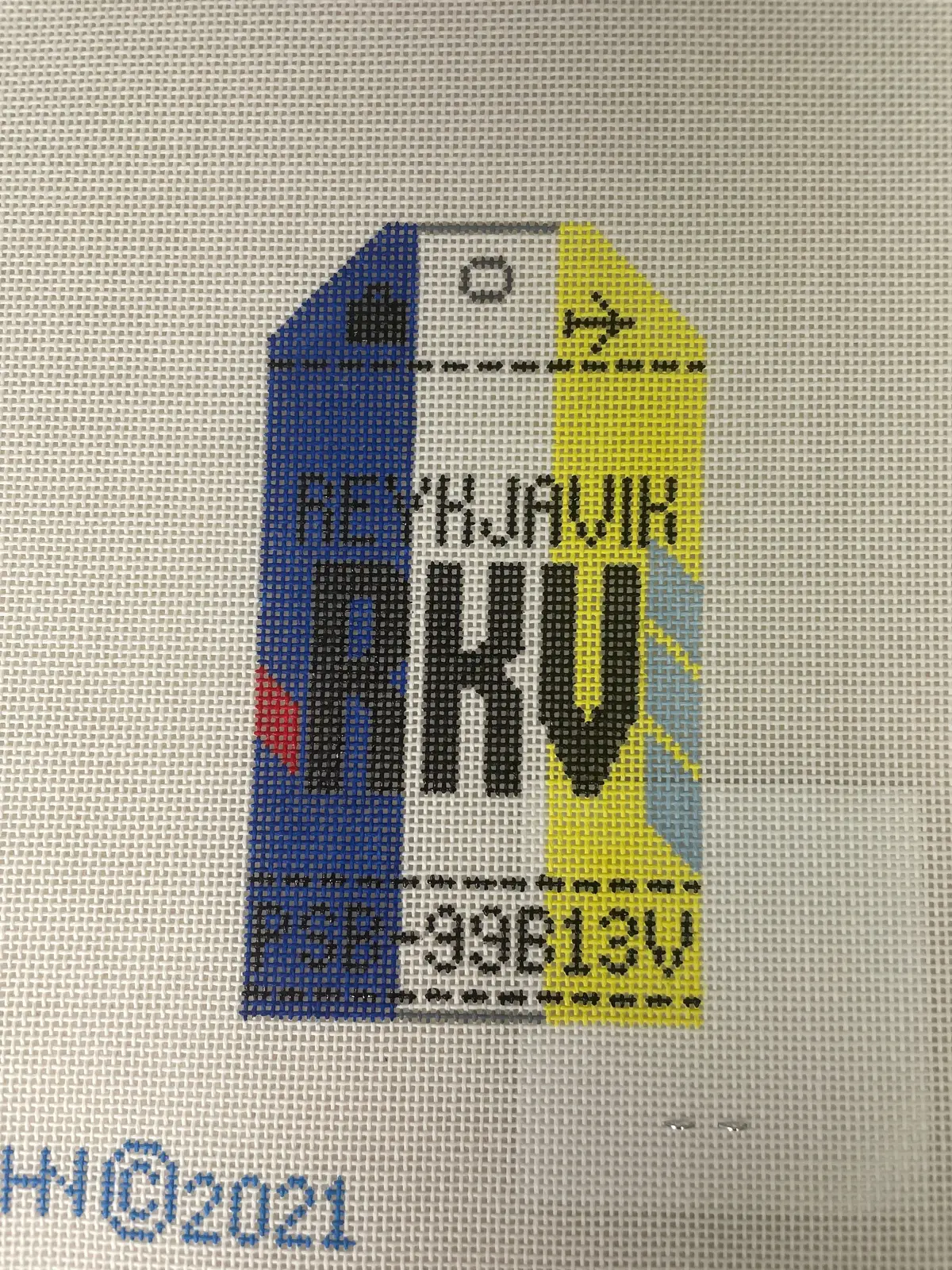 Hedgehog Needlepoint Hh1rkv Reykjavik 1