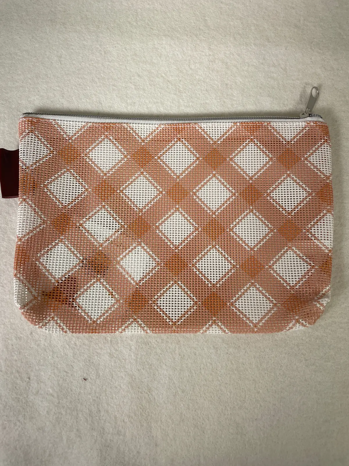 It's Sew Emma Pumpkin Mini Plaid Project Bag 1