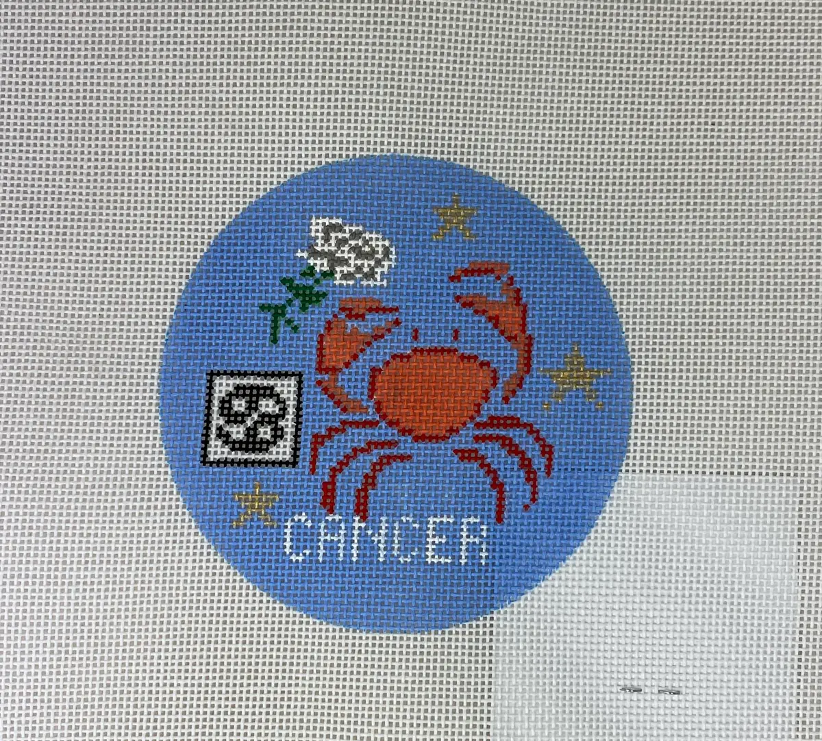 Doolittle Stitchery Rz107 Cancer Zodiac 1