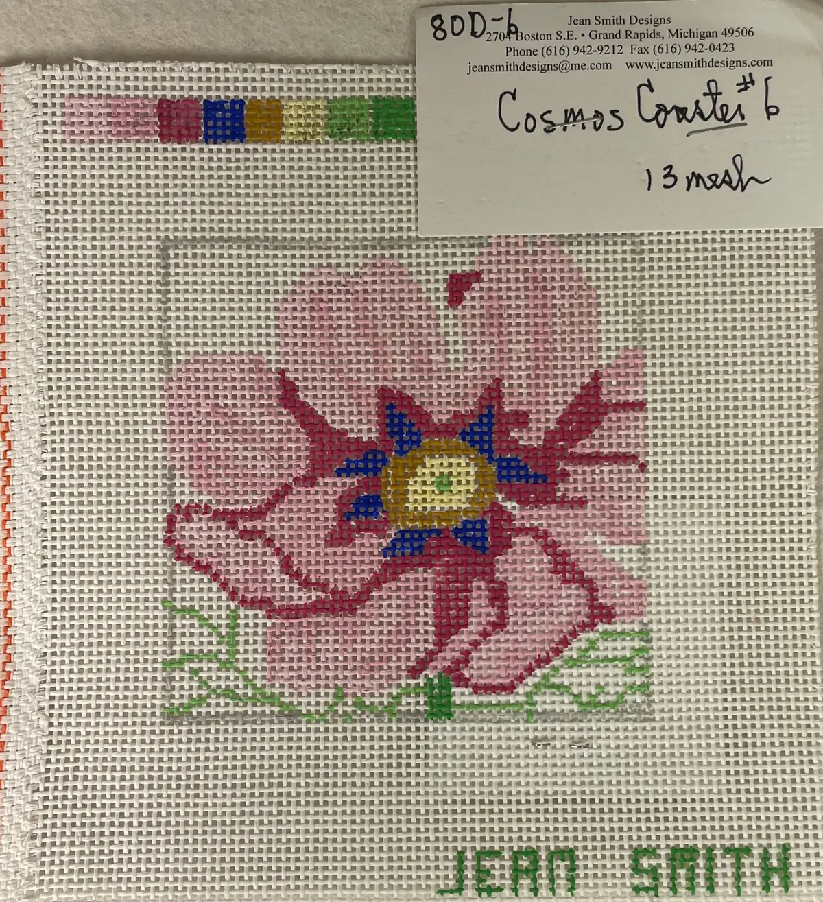 Jean Smith Design 80D-6 Cosmos Coaster #6 1