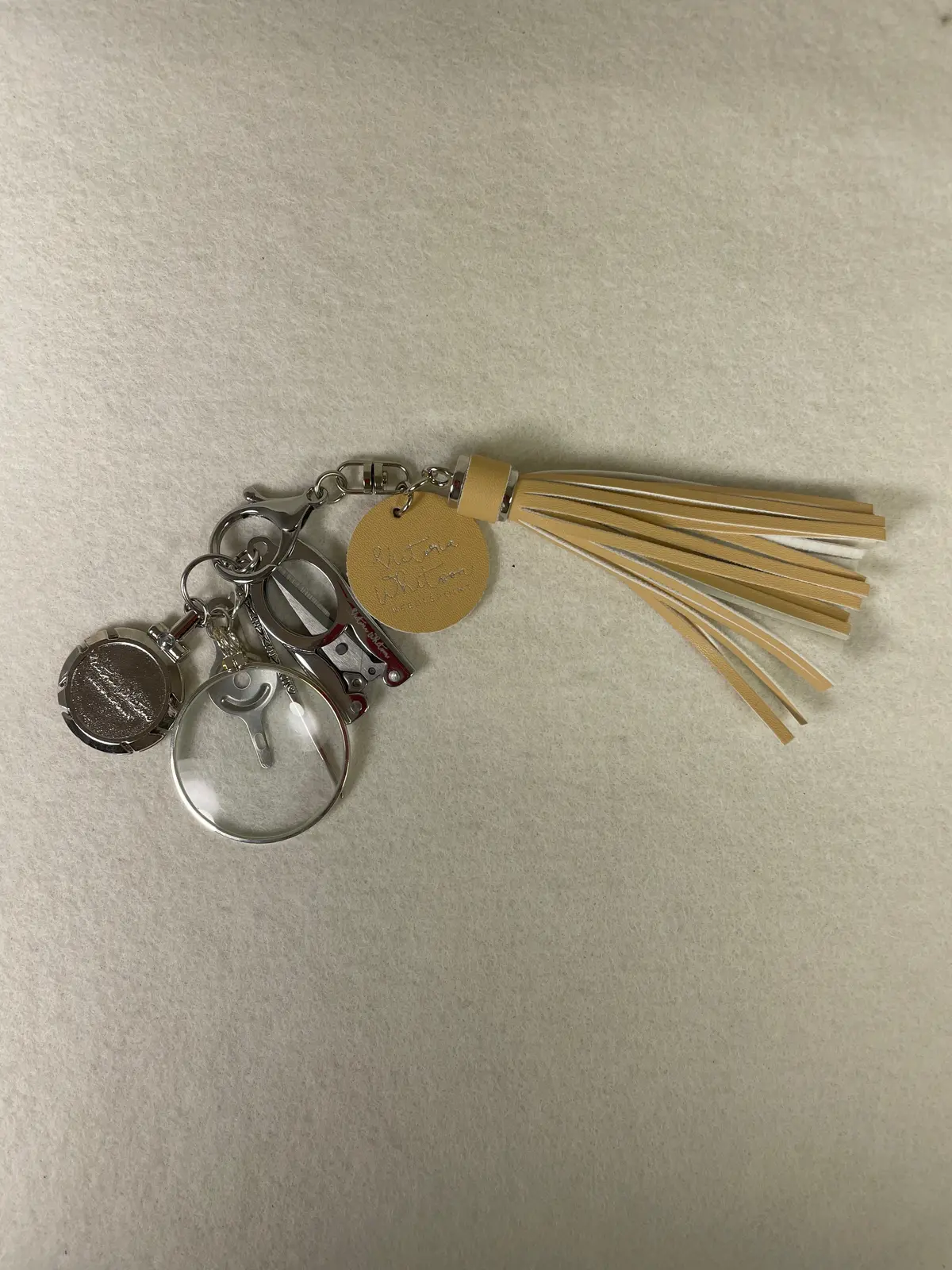 * Victoria Whitson Needlepoint Vw Tassel Kit- Lemon Meringue 1
