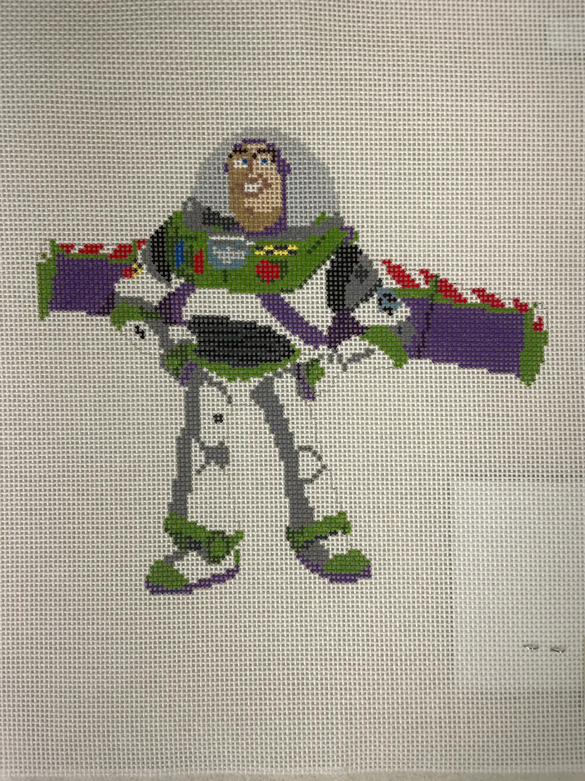 * 2Busyneedlepointing  Space Ranger 1