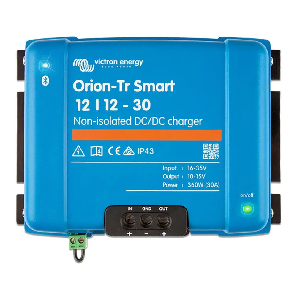 Victron Energy Orion-Tr Smart 12/12-30 30A (360W) Non-Isolated Dc-Dc Charger Or Power Supply [Ori121236140] 1