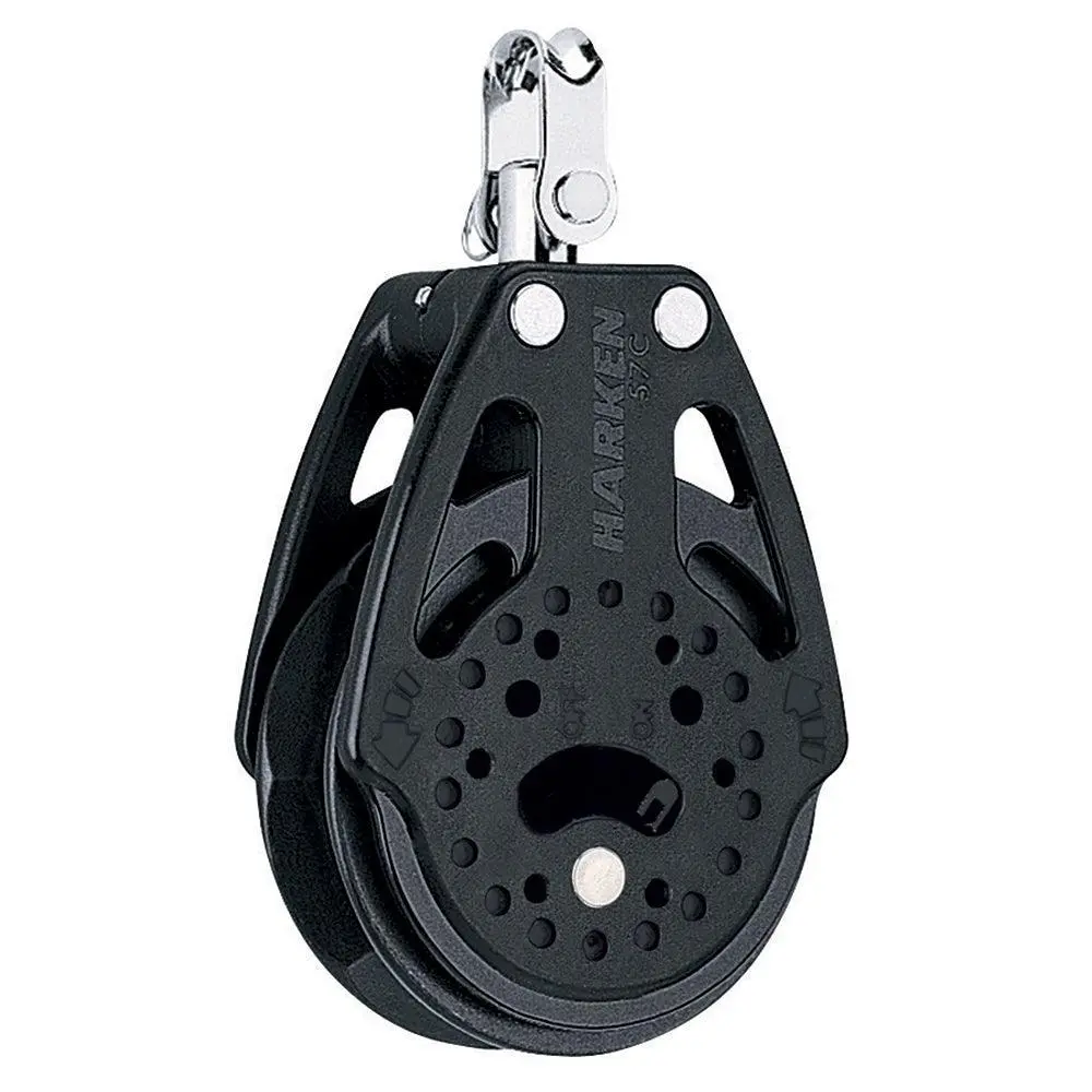 Harken 57Mm Carbo Single Ratchet Block W/Swivel [2135] 1