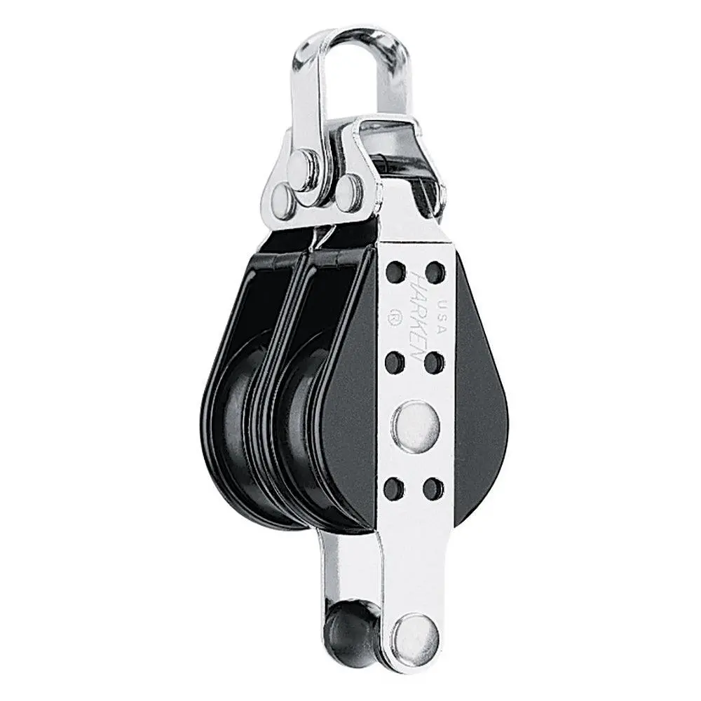 Harken 38Mm Double Big Bullet Block W/Becket [128] 1