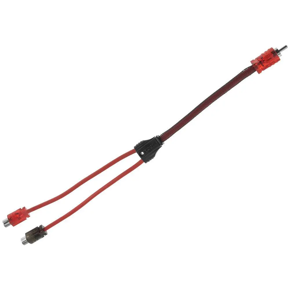 Ds18 Advance Ultra Flex Rca Y Connector Cable - 2 Female To 1 Male [R1m2f] 1