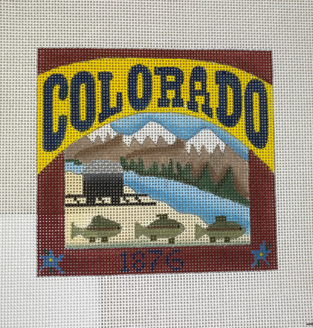*Sale Denise Derusha Designs 177 Dd-303 Colorado Post Card 1